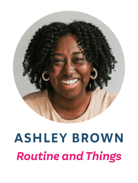 Ashley Brown from Routine and Things, Dawn Madsen from the Minimal Mom