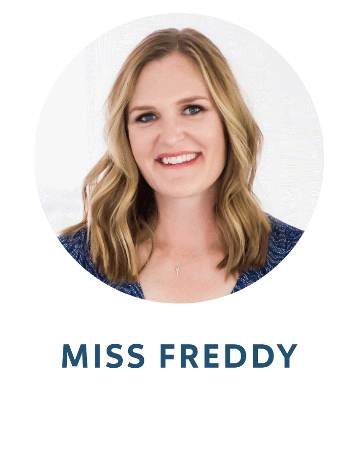Cara Harvey from A Purpose Driven Mom, Miss Freddy