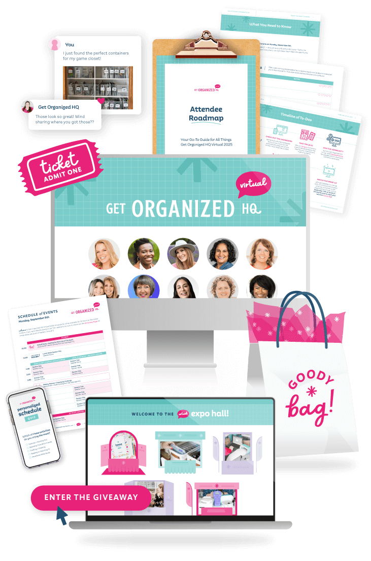 A mockup of everything included with your free ticket