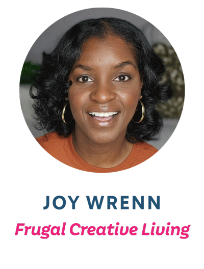Amy Cross from The Cross Legacy, Joy Wrenn from Frugal Creative Living