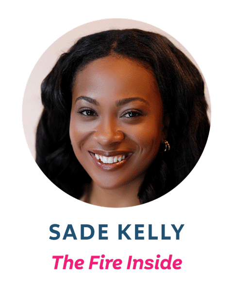 Sade Kelly from The Fire Inside, Dawn Madsen from The Minimal Mom